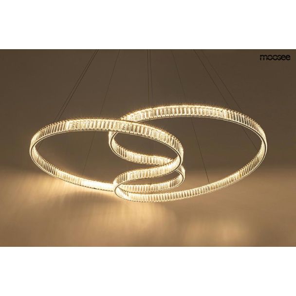 MOOSEE MSE1501100198 lampa wisząca WAVE 160A chrom