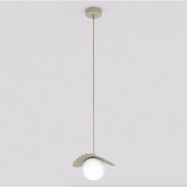 EMIBIG 1760/1 FLORA 1 MOKKA OPAL Lampa wisząca