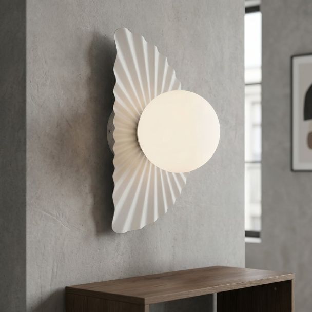 EMIBIG 1764/K1 FLORA K1 WHITE OPAL Kinkiet