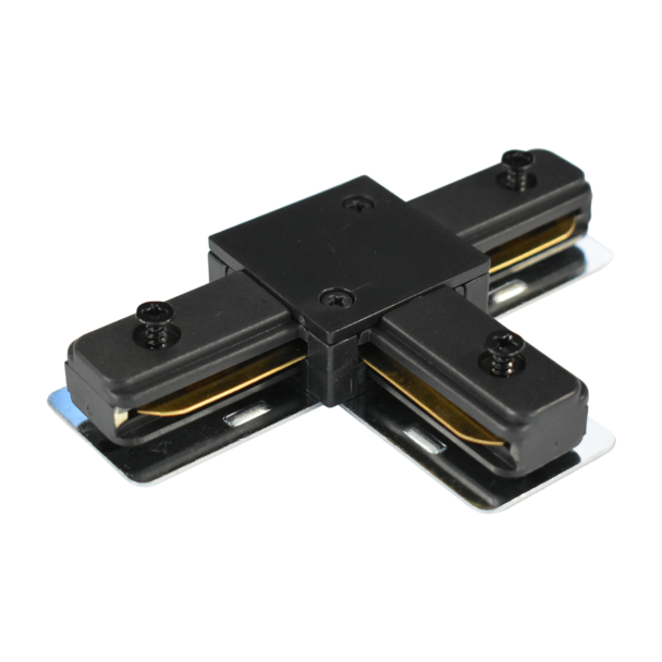 MILAGRO ML0712 Łącznik T Track Czarny 1-Obwodowy