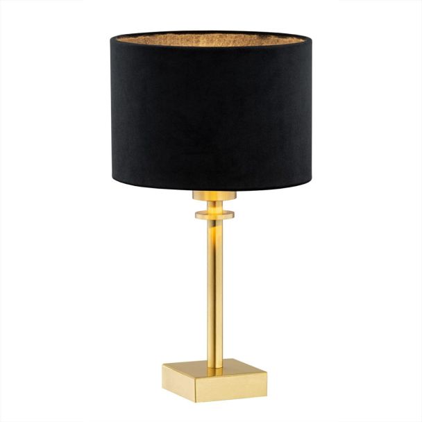 ARGON 8049 lampa stołowa 1 pł. czarny,mosiądz