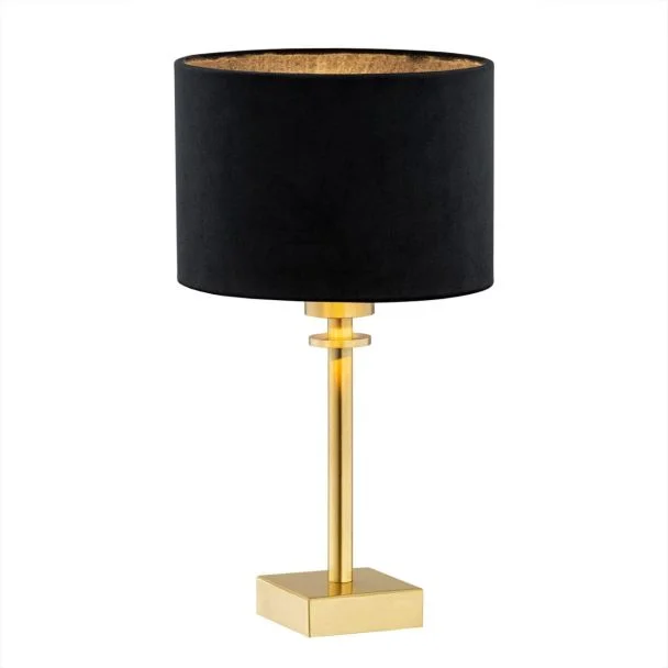 ARGON 8049 lampa stołowa 1 pł. czarny,mosiądz