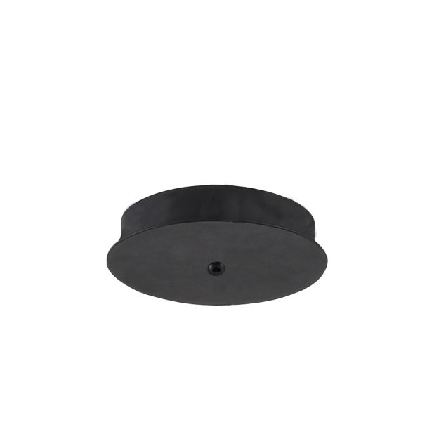 AZZARDO AZ3408 ZIKO BASE 1 BLACK DECORATIVE BASE BLACK