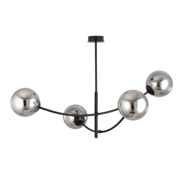 EMIBIG 1100/4 LAMPA SUFITOWA HUNTER 4 BLACK/GRAFIT