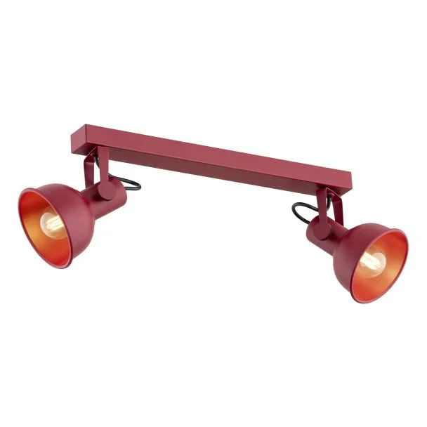 ARGON 7173 LENORA plafon 2 pł. czerwony