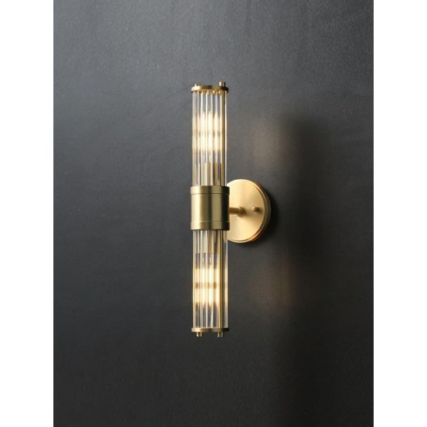 MOOSEE LAMPA ŚCIENNA PILAR TWIN ZŁOTA