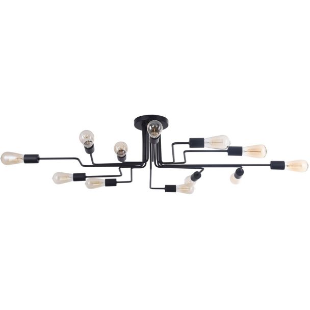 MAYTONI T532CL-12B Loft Gilbert Ceiling Lamp Black