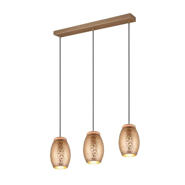 RL BIDAR R31573065 lampa wisząca brązowy
