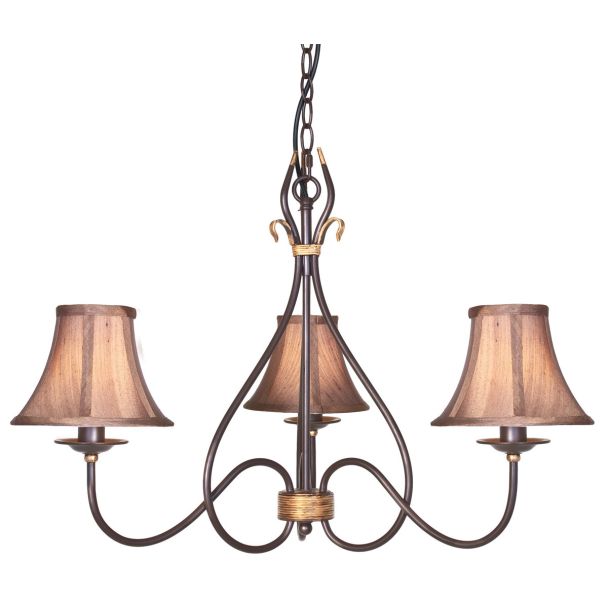 ELSTEAD WINDEMERE WM3 3Lt Chandelier