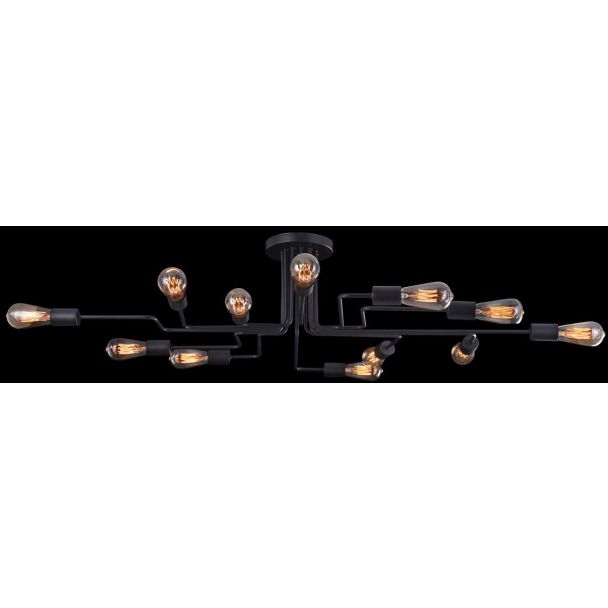 MAYTONI T532CL-12B Loft Gilbert Ceiling Lamp Black