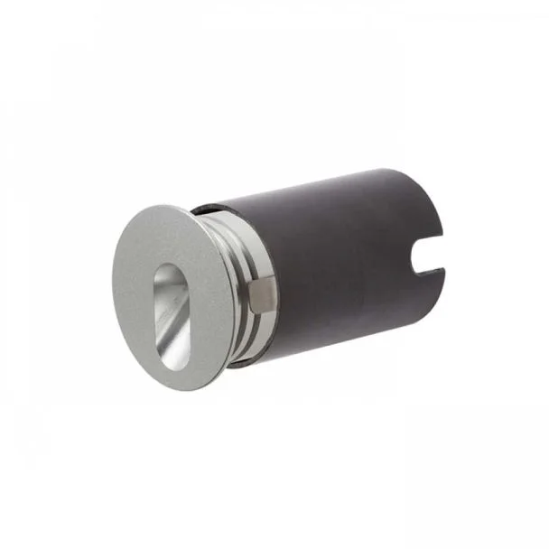 RENDL R12687 MEMPHIS R wpuszczana w ścianę srebrno-szara 230V LED 3W 60° 3000K