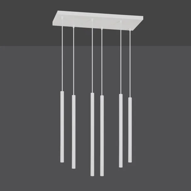 EMIBIG 553/6 LAMPA WISZĄCA SELTER 6 WHITE