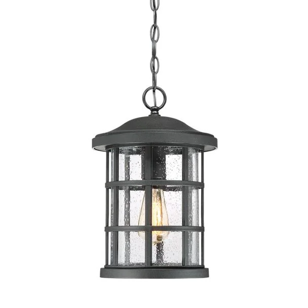 ELSTEAD Crusade QZ-CRUSADE8-BLK 1 Light Chain Lantern