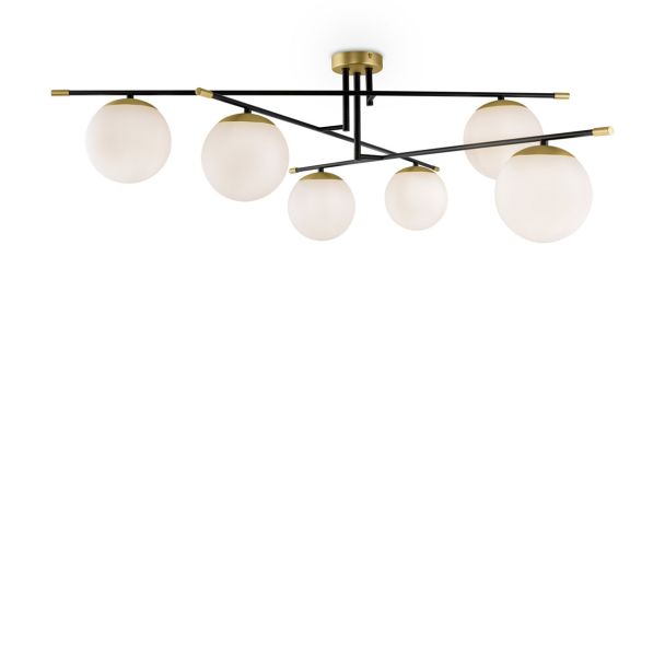 MAYTONI MOD048CL-06G Modern Nostalgia Ceiling Lamp Matt Gold
