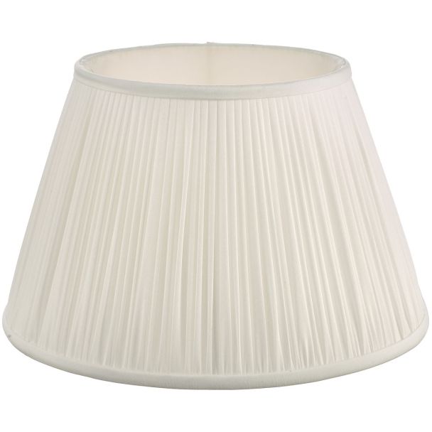DAR ULY1415 ULYANA PLEATED SHADE 35CM IVORY