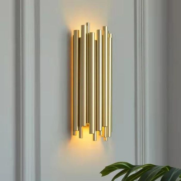 MOOSEE LAMPA ŚCIENNA TUBO ZŁOTA