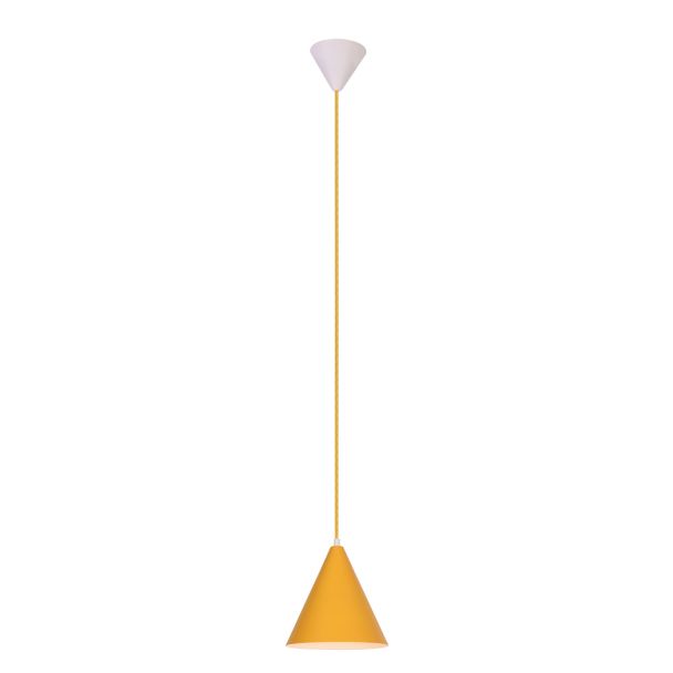 CANDELLUX 50101179 LAMPA WISZĄCA VOSS 1 ŻÓŁTY