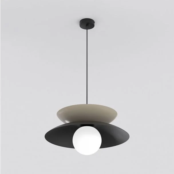 EMIBIG 1639/3 NAGOYA 1 BLACK/MO LAMPA WISZĄCA
