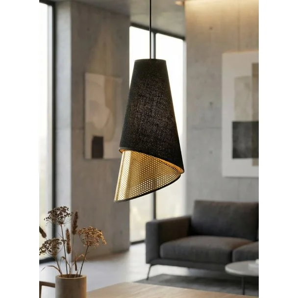 EMIBIG 1617/1 MODA 1 BL GOLD LAMPA WISZĄCA
