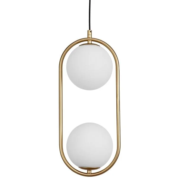 Luces Exclusivas RENGO LE41772 LAMPA WISZĄCA mosiądz