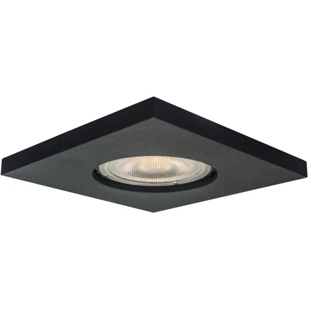 LIGHT PRESTIGE LP-440/1RS BK square Lagos oczko podtynkowe kwadratowe czarne IP65