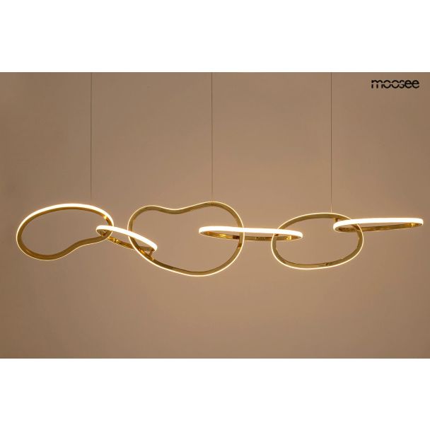 MOOSEE MSE1501100185 lampa wisząca JAZZ 6 złota