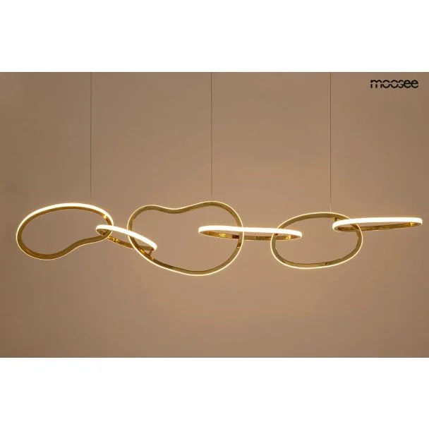 MOOSEE MSE1501100185 lampa wisząca JAZZ 6 złota