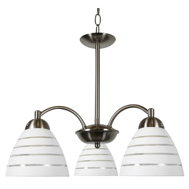 CANDELLUX 33-66152 ULI LAMPA WISZĄCA 3X60W E27 SATYNA