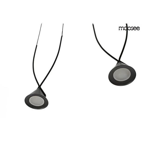 Moosee MSE010100280 Lampa wisząca ATLAS 3 czarna