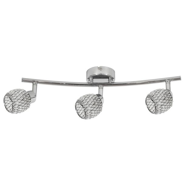 CANDELLUX 93-09913 CLEAR LISTWA 3X40W G9 TRANSPARENTNY