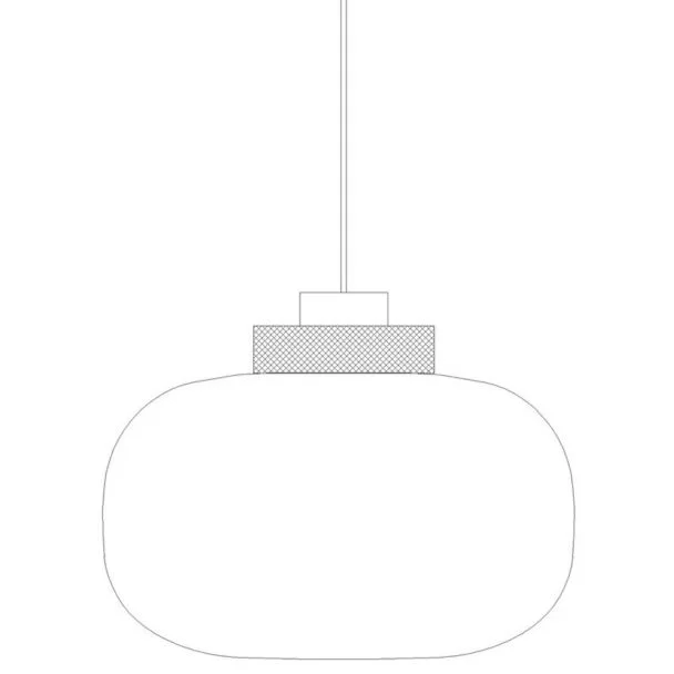 Step into Design 9969P/B smoky Lampa wisząca BOOM LED szaro złota 35 cm