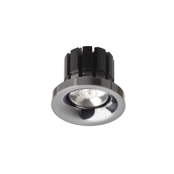 RENDL R13234 SHARM PLUS wpuszczana czarny chrom 230V LED 10W 24° 3000K