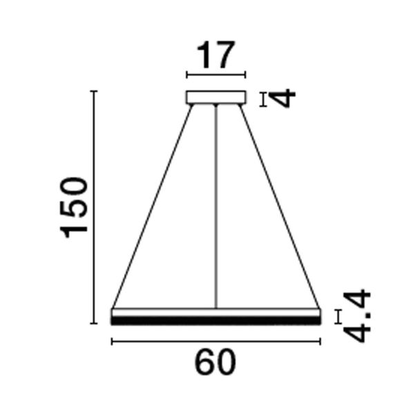 LUCES EXCLUSIVAS LE43556 ACACIO lampa wisząca