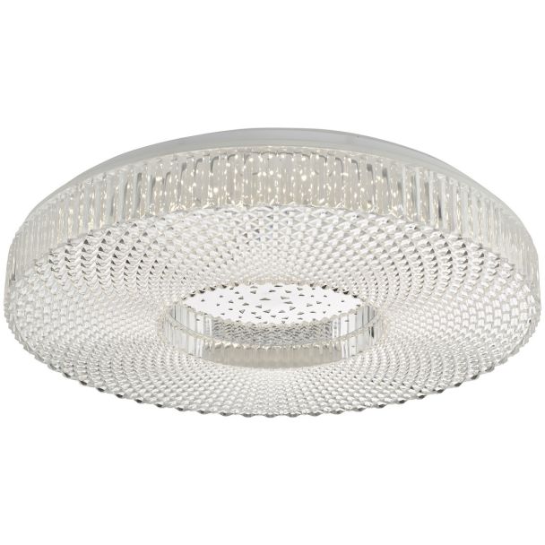 DAR CIM4808 CIMONA FLUSH LRG ACRYLIC LED