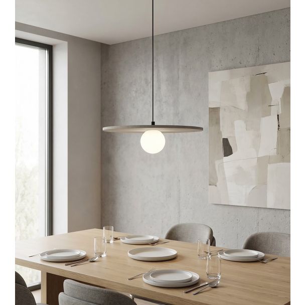 EMIBIG 1660/1 CALMA 1 GRAY LAMPA WISZĄCA
