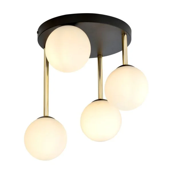 EMIBIG 1260/4 LAMPA SUFITOWA DOLCE 4 BL OPAL