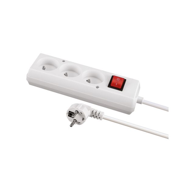 IDEUS 04295 TOR 3 3m 16A ON/OFF Przedłużacz z uziemieniem i włącznikiem