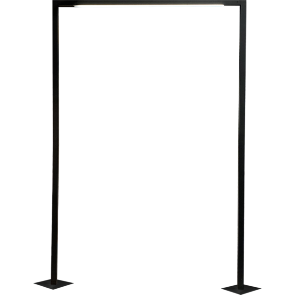 ANTIGO Lampa stojąca ogrodowa Taketa - Antracyt (2140 mm) 9931