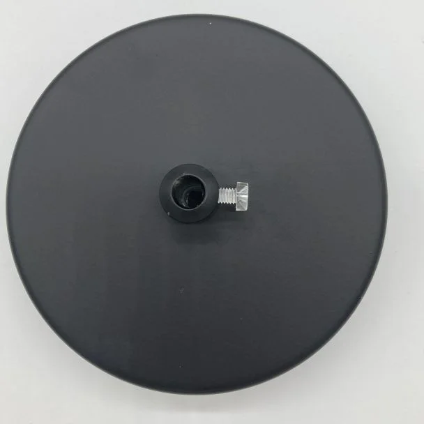 Step into Design ST-5219 black Lampa wisząca SAUCER czarna 45 cm