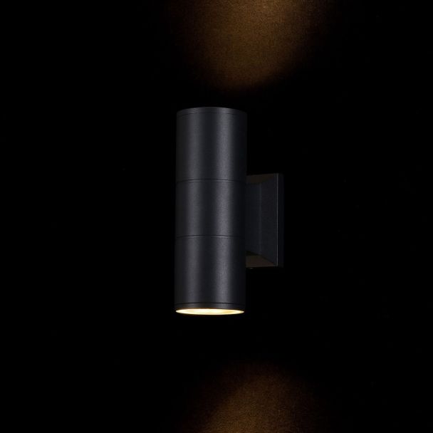 MAYTONI O574WL-02B Outdoor Bowery Wall Lamp Black