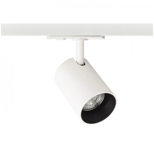 RENDL R13497 CONNOR do szyny 1-faz biała/czarna 230V LED GU10 10W oprawa 1-fazowy
