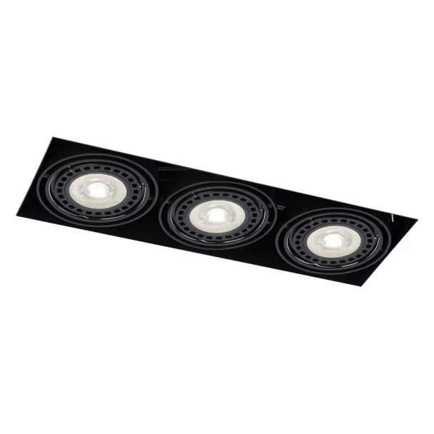 ANTIGO Lampa wpuszczana Komoro 3 - Czarna 3310