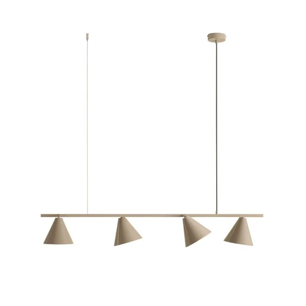 ALDEX 1108L17 LAMPA WISZĄCA FORM 4 KOLOR BEŻOWY