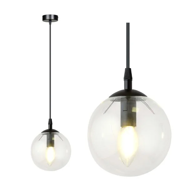 EMIBIG 711/1 LAMPA WISZĄCA COSMO 1 BL TRANSPARENT