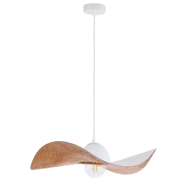 Sigma 32344 Kapello M biały/miedź ø 55cm lampa wisząca