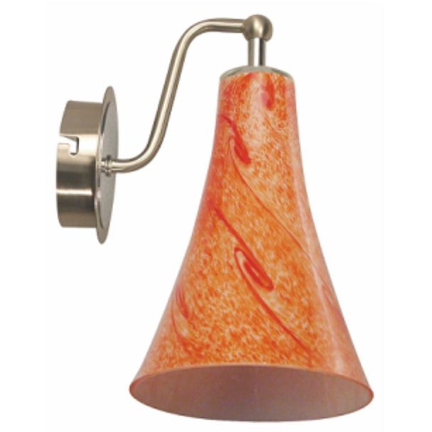 CANDELLUX 21-14743 RUFI KINKIET 1X40 W E14 CHROM/SATYNA NIKIEL