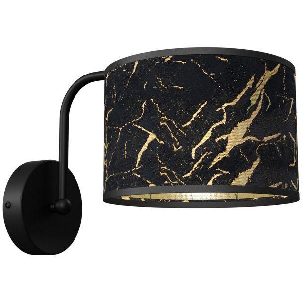 MILAGRO MLP7290 Kinkiet SENSO Black/Gold 1xE27