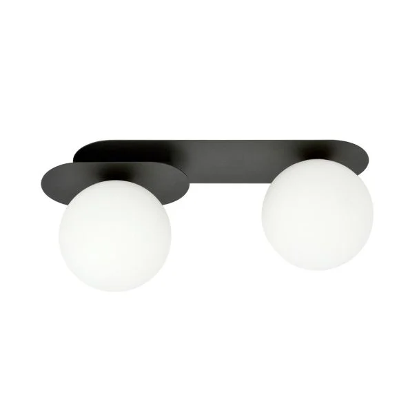 EMIBIG 1118/2 LAMPA SUFITOWA PLAZA 2 BLACK/OPAL