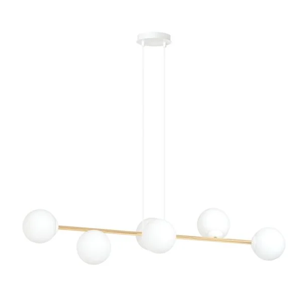EMIBIG 1242/6 LAMPA WISZĄCA GRAVITY 6 WH GOLD