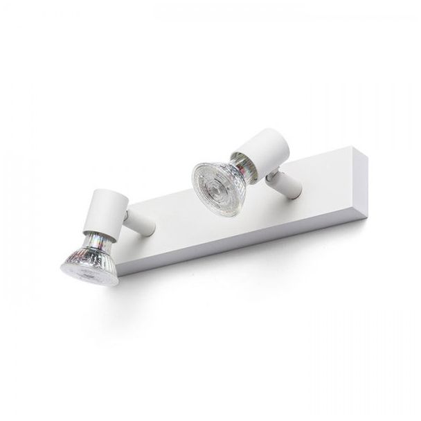 RENDL R13373 TRICA II ścienna biała 230V GU10 2x25W